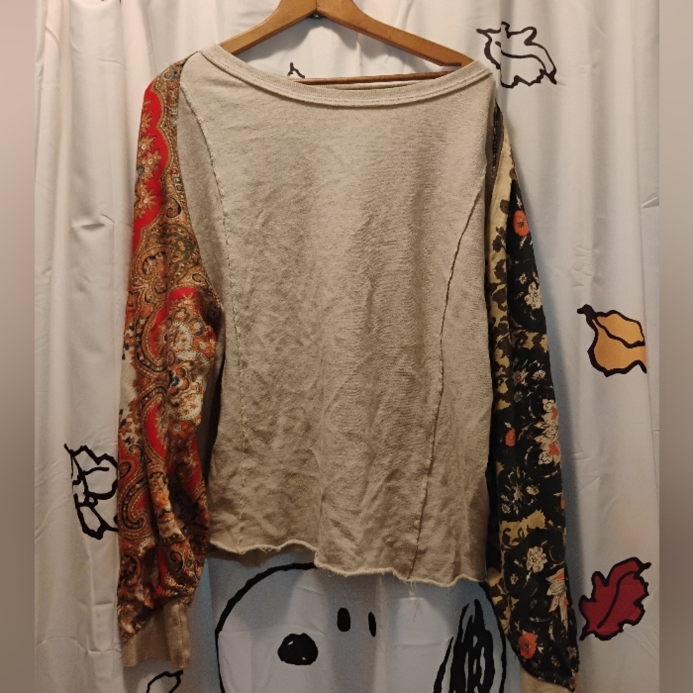 Free People Dolman Sleeve Sweatshirt EUC